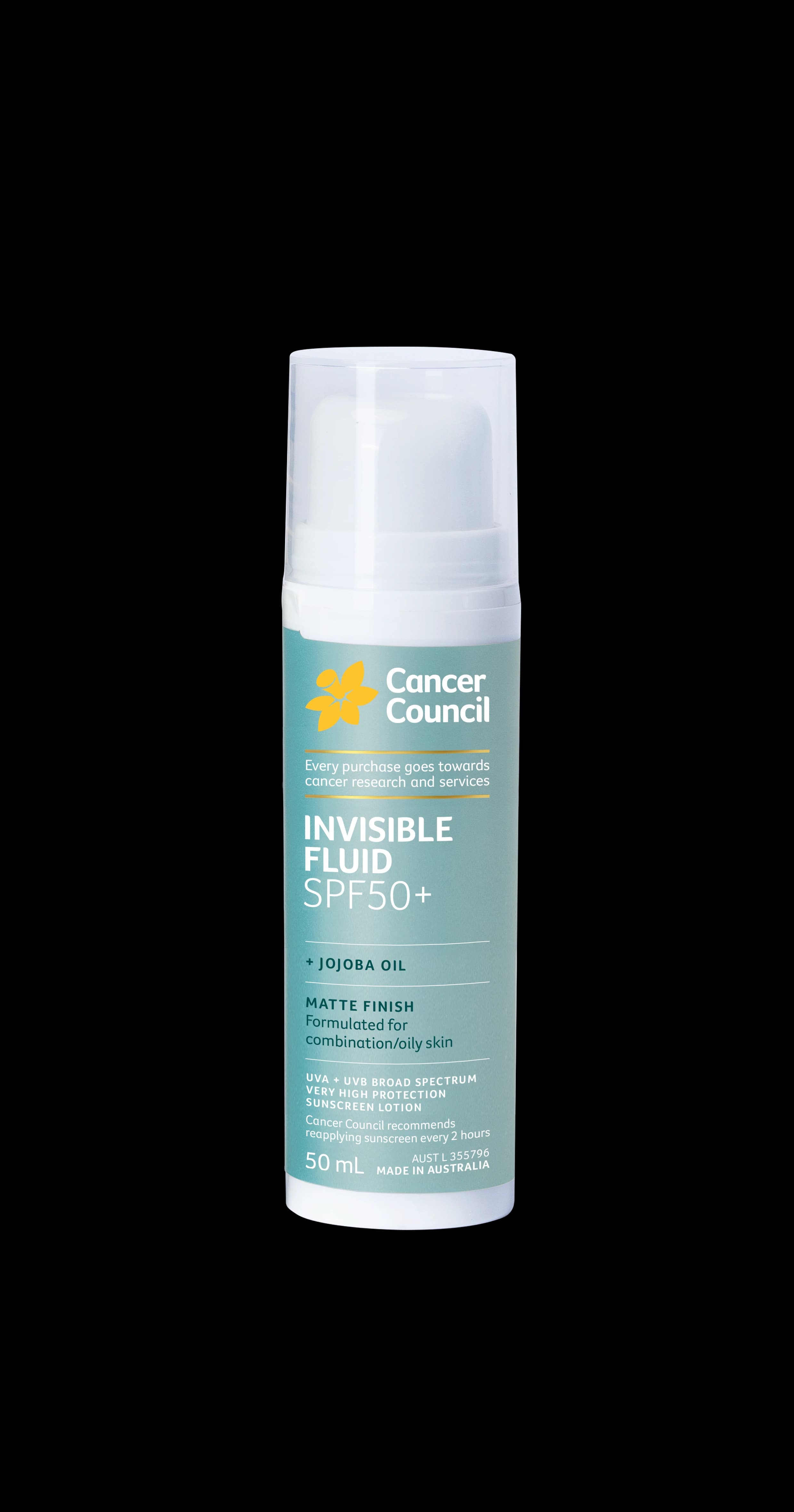 Kem Chống Nắng Invisible Fluid SPF50+